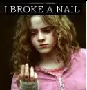 i broke a nail