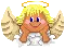 Angel blinking