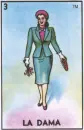 Loteria dama lady