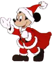 Mickey Mouse santa