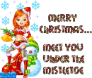 Meet you under mistletoe