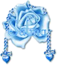 Salma-Blue Rose