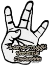 throwin' up signs