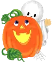 Pumpkin and Ghost