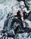 anime girl and her dragon