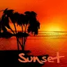 beach sunset