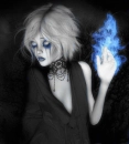 Goth Crying Girl
