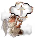 angel with jesus 