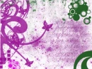 Purple butterfly