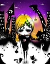 Cartoon Emo Girl