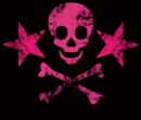 â™¥hot pink skullâ™¥