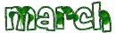 March   -St. Patricks Clovers-