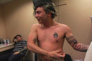 Frank Without a shirt hott!