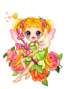 Fairy on Roses