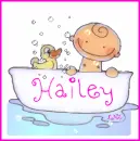 Hailey Bath Time