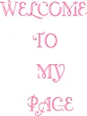 welcome to my page