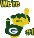 Green Bay packers we're #1