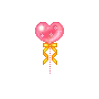 kawaii heart balloon