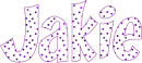 Jakie-Purple Polka Dots