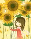 LIL GIRL SUNFLOWER