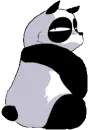 angry panda
