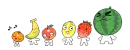 dancing fruits