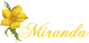 Miranda-Gold Flower
