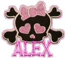 alex cute skull
