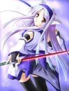 Purple Cat Girl