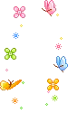 butterflies and flowers