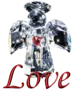 love crystal angel