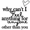 why cant i 