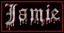 Jamie gothic text