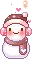 Cute snowman