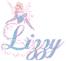 Lizzy glitter cinderella