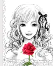 RED ROSE GIRL