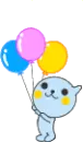 Ballons and Bear