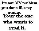 Not my Problem