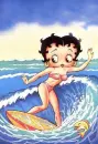 Betty Boop Surfin'
