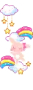 BUNNY WITH RAINBOW