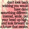 Dont look back