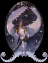 Angel in globe