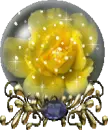 yellow rose globe