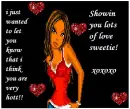 showin love