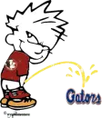 FSU peeing on gators