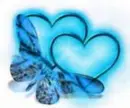 Blue hearts