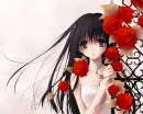 normal rose anime girl