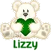 lizzy birth stone teddy