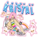 kristal pink tokidoki