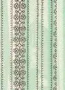Victorian Green Stripes